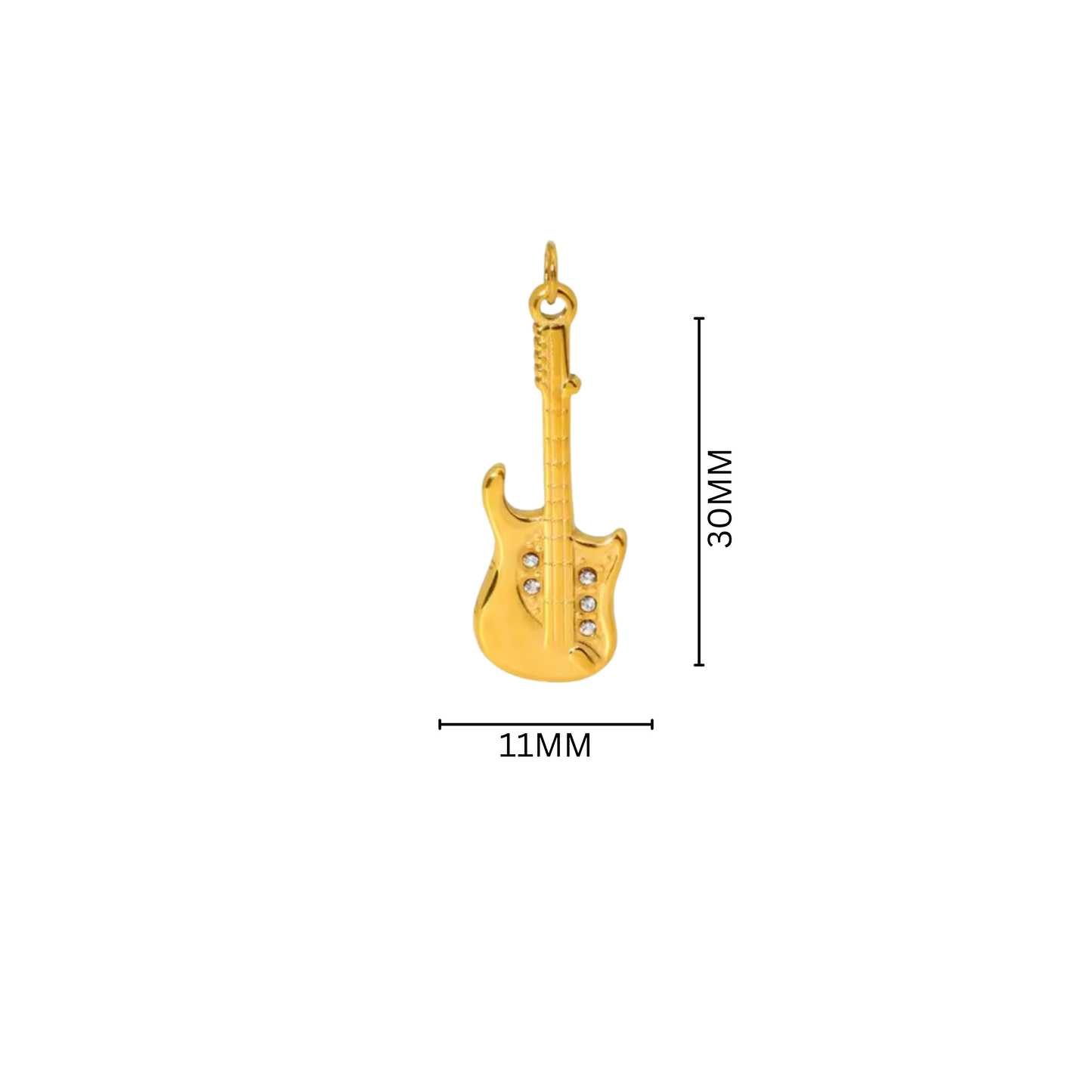Mini Guitar Charm