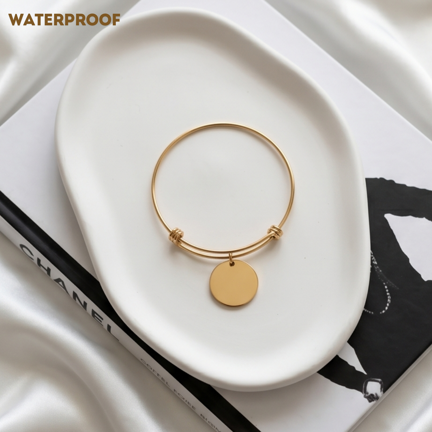 Personalised Adjustable Push-Pull Bangle – S-Curated