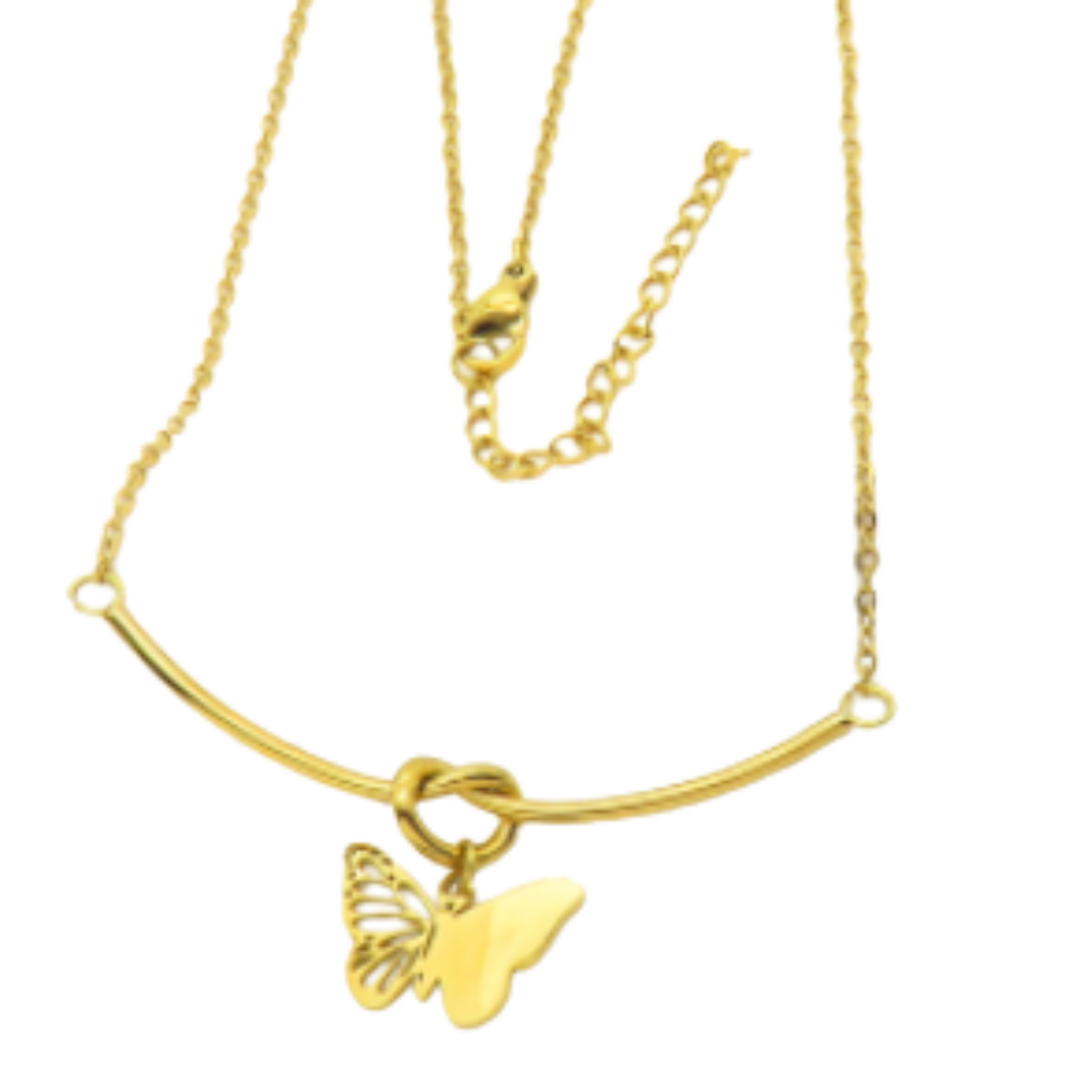 Butterfly Pendant Necklace