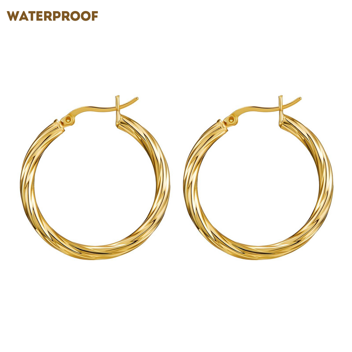 Isabella Hoops (Gold)