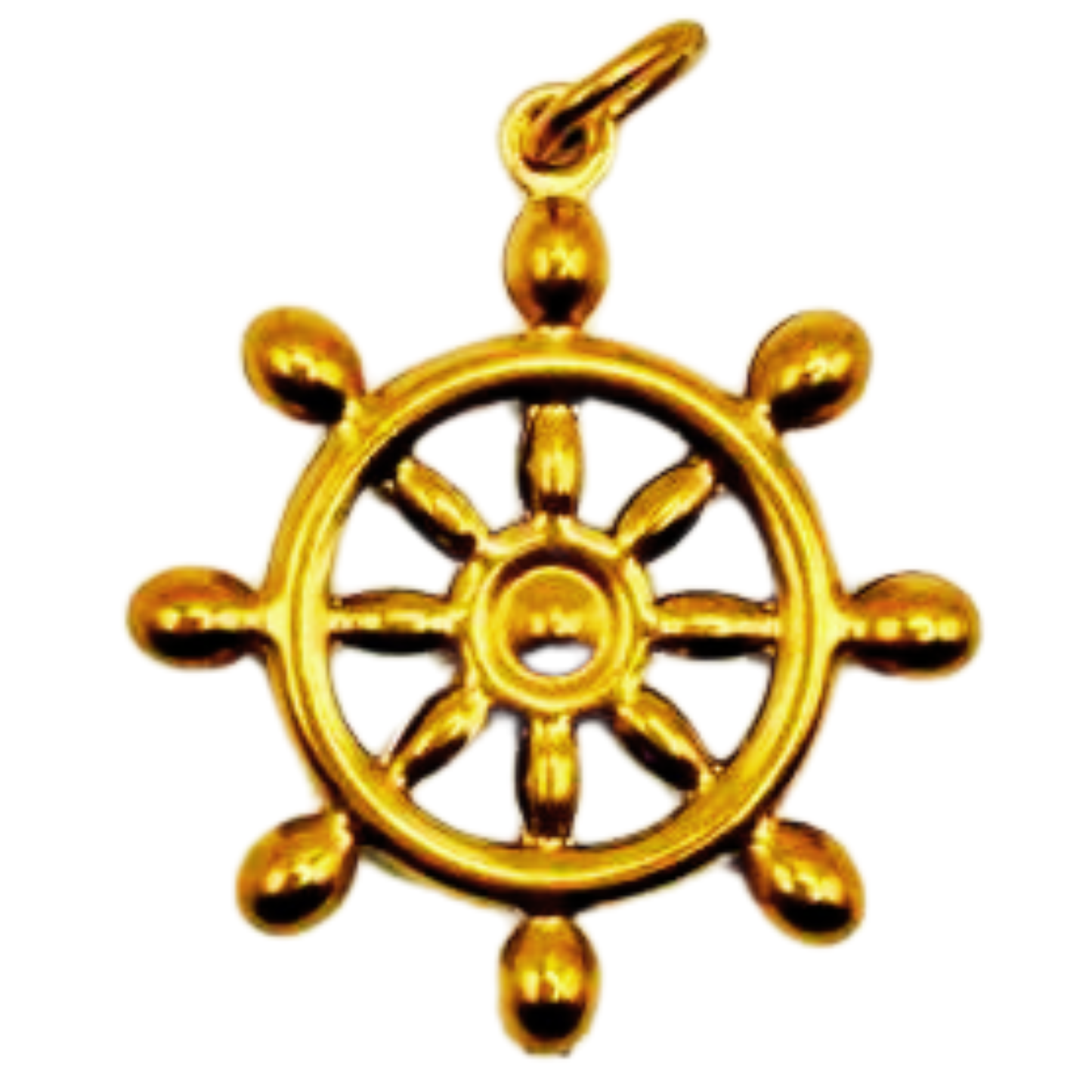 Ship Wheel Charm