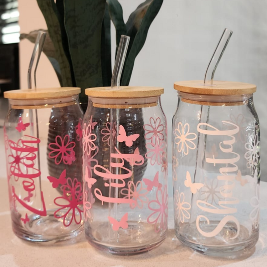 Personalised Mason Jar