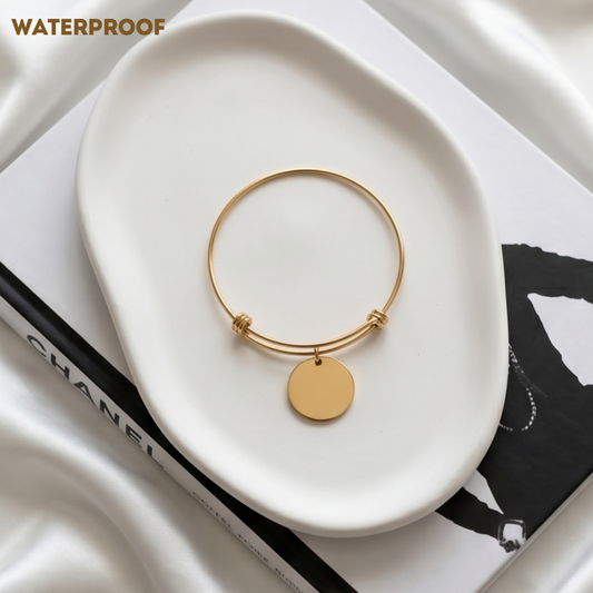 Personalised Adjustable Push-Pull Bangle