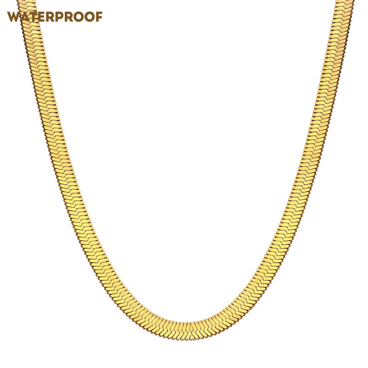 Aurora Herringbone Necklace