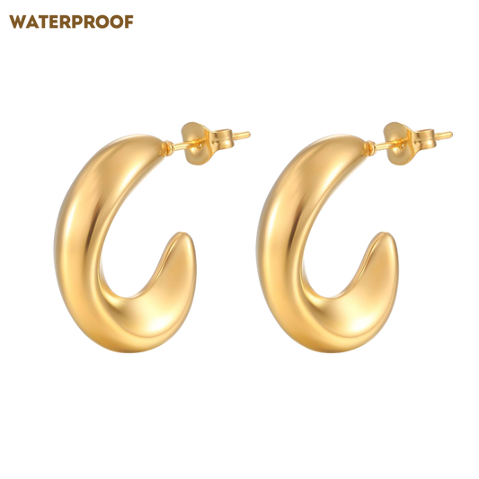 Tia C-Shape Hoops